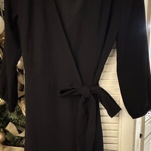 J. Crew Sz 2 Classic Black Dress